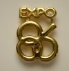 Expo86 - other - logo - gold tone.JPG