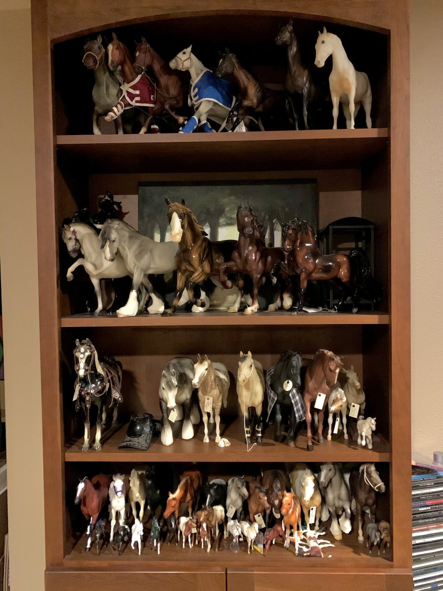 2020-12-25 1816pm Partial Breyer horses collection on shelves (IMG_0967).jpg